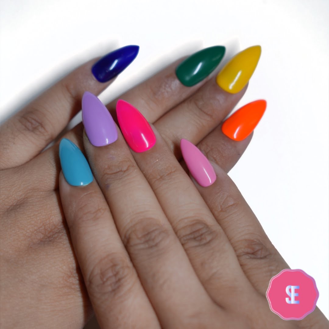 colorful_nails୨୧⋆* Loud and Proud – Bold Press-On Nails by SOEZI