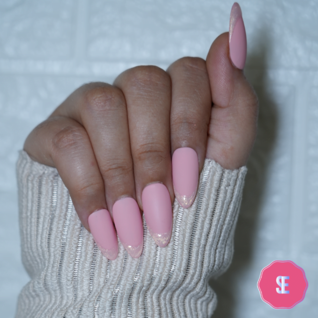 Press On Nails Soezi THink Pink